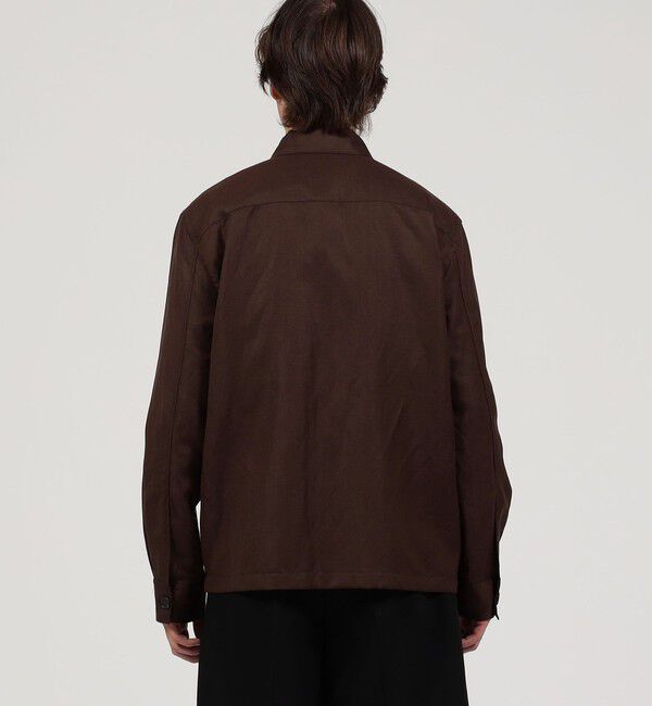 TOMORROWLAND BUYING WEAR「【別注】CARUSO ウール リネン ジップブルゾン」|ブルゾン・スタジャン|