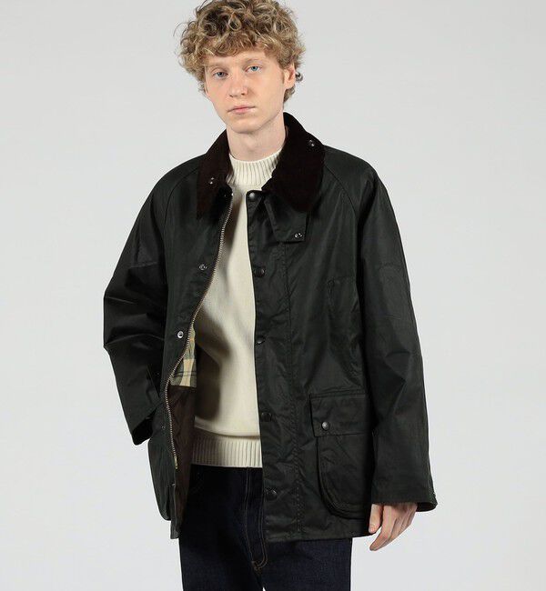 TOMORROWLAND BUYING WEAR「Barbour BEDALE ワックスコットン ブルゾン」|ブルゾン・スタジャン|