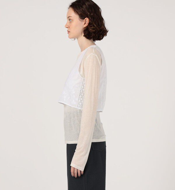 TOMORROWLAND GOODS「JANE GUSTAVSSON SIGLID  スリーブレス ブラウス」|シャツ・ブラウス|