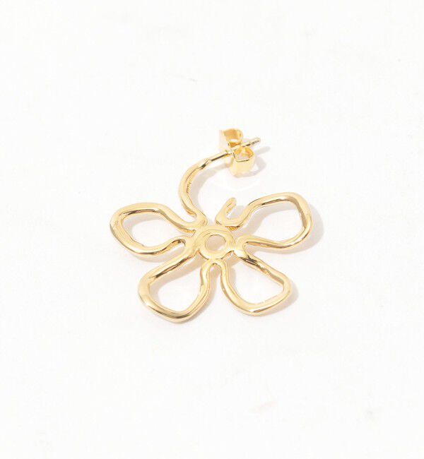 TOMORROWLAND GOODS「Kara Yoo FLORA HOOPS MEDIUM ピアス」|ピアス|