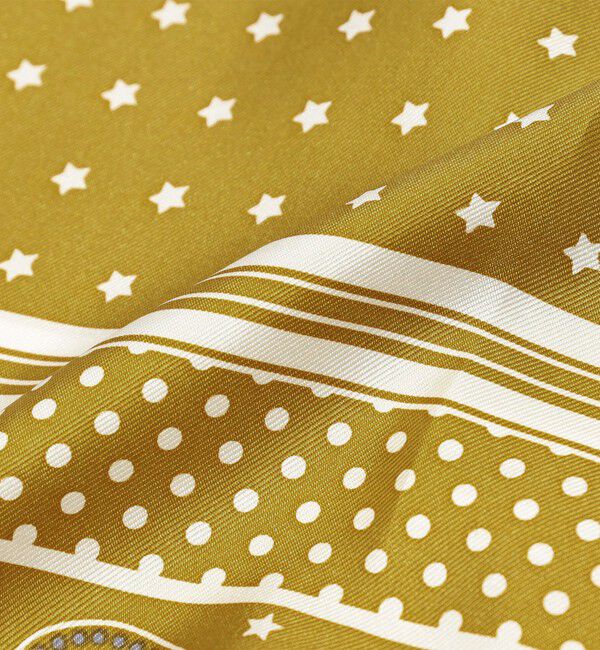 TOMORROWLAND GOODS「TOMORROWLAND シルクバンダナ柄スカーフ」|バンダナ・スカーフ|