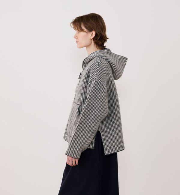 GALERIE VIE「オーストラリアンラムズウールダブルフェイス ジップアップブルゾン」|ブルゾン・スタジャン|