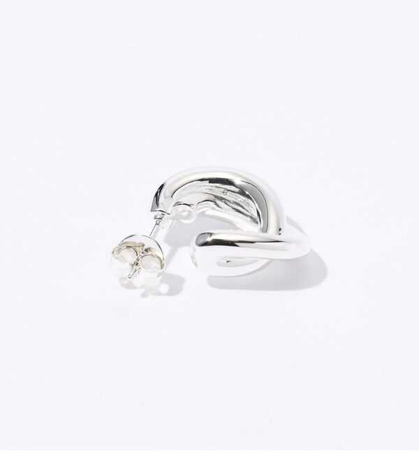 TOMORROWLAND GOODS「LIE STUDIO The Diana シルバーピアス」|ピアス|