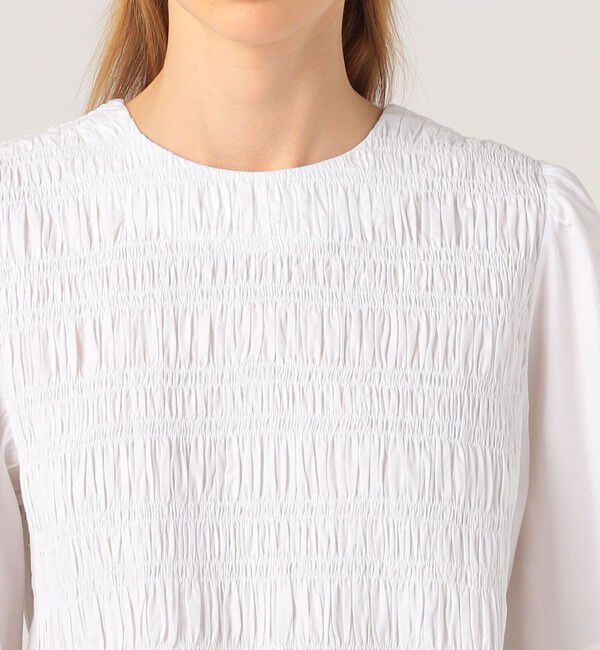 TOMORROWLAND BUYING WEAR「【別注】ne Quittez pas BLACK Gather ブラウス」|シャツ・ブラウス|