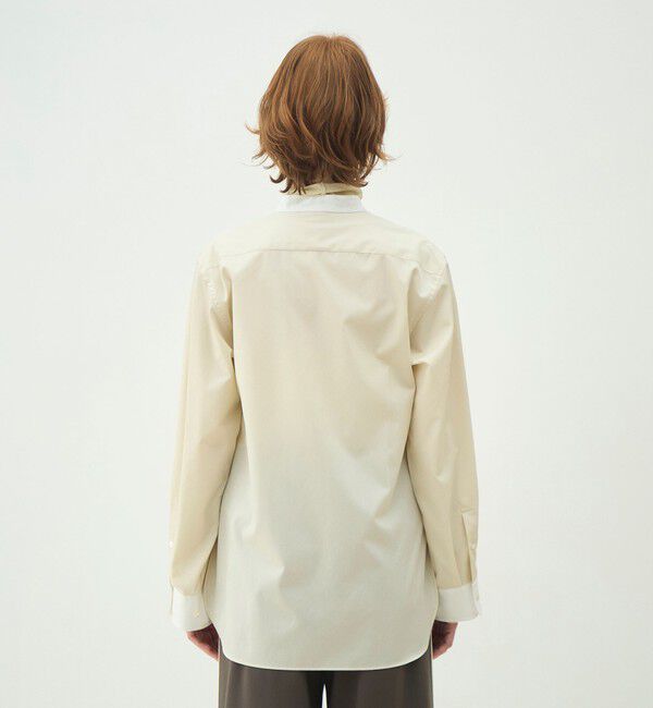 MACPHEE「コットンブロード チュニックシャツ」|シャツ・ブラウス|