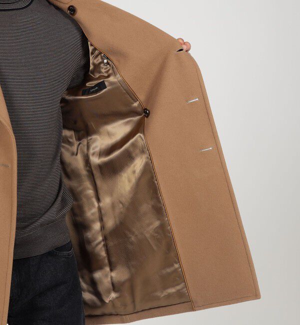 TOMORROWLAND BUYING WEAR「Sealup GENOVA ウールライトメルトン Pコート」|ピーコート|