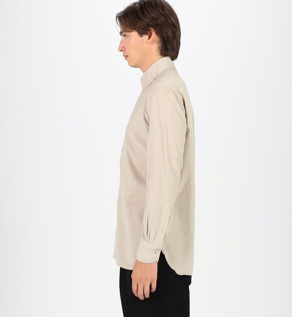 TOMORROWLAND MENS「【別注】LUIGI BORRELLI GABLE コットンコーデュロイ ボタンダウンシャツ」|シャツ・ブラウス|