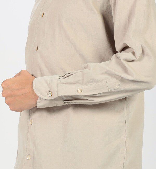 TOMORROWLAND MENS「【別注】LUIGI BORRELLI GABLE コットンコーデュロイ ボタンダウンシャツ」|シャツ・ブラウス|