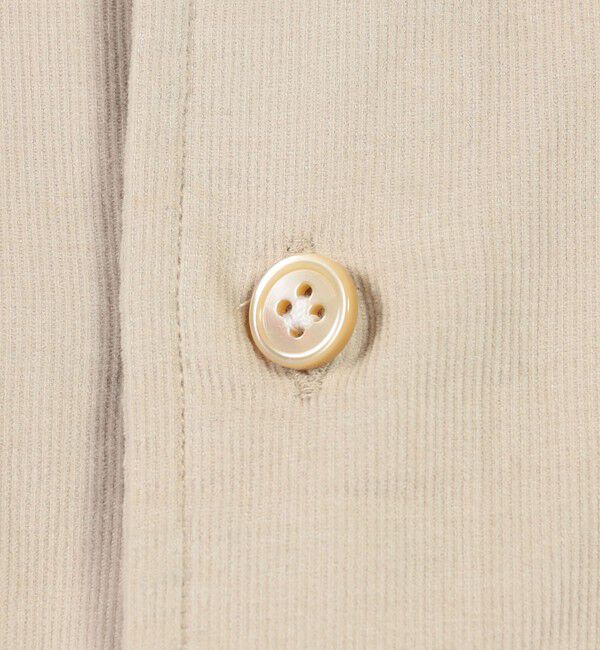 TOMORROWLAND MENS「【別注】LUIGI BORRELLI GABLE コットンコーデュロイ ボタンダウンシャツ」|シャツ・ブラウス|