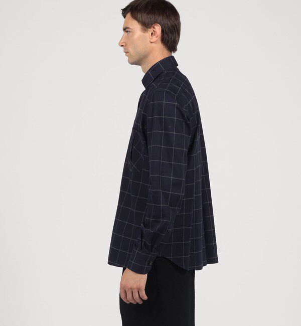 TOMORROWLAND BUYING WEAR「ERRICO FORMICOLA コットンチェック オーバーシャツ」|シャツ・ブラウス|