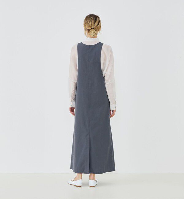 GALERIE VIE「プンタウールコットントロピカル エプロンワンピース」|ジャンパースカート|