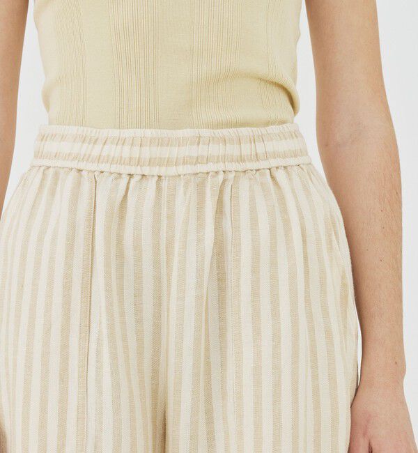 GALERIE VIE「リノヘリンボーン イージーワイドパンツ」|その他|