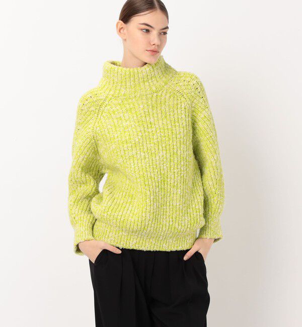 DES PRES「ウールナイロンムリネ ハイネックプルオーバー」|ニット・セーター|