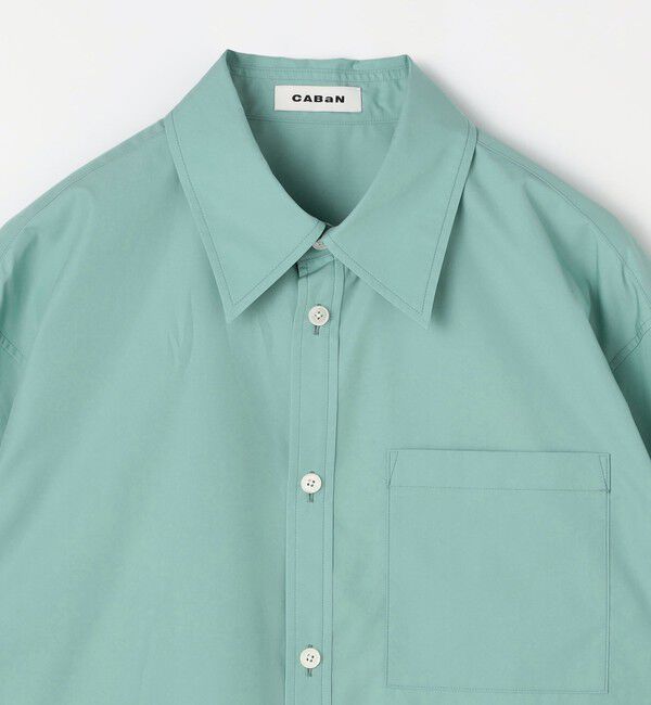 CABaN「ファインコットン レギュラーカラーシャツ」|シャツ・ブラウス|
