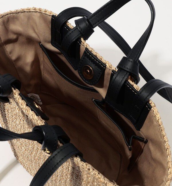 TOMORROWLAND GOODS「VIOLAd'ORO アバカ製 2WAYトートバッグ」|かごバッグ|