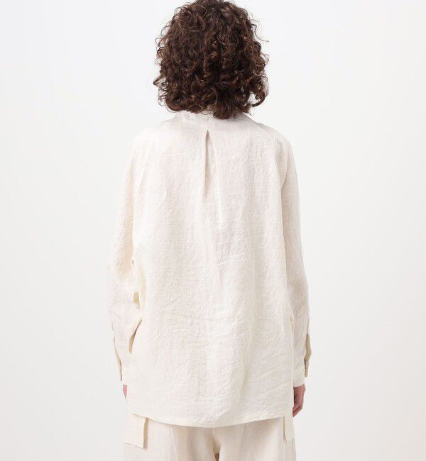 TOMORROWLAND GOODS「HAVERSACK リネンシャツジャケット」|シャツ・ブラウス|