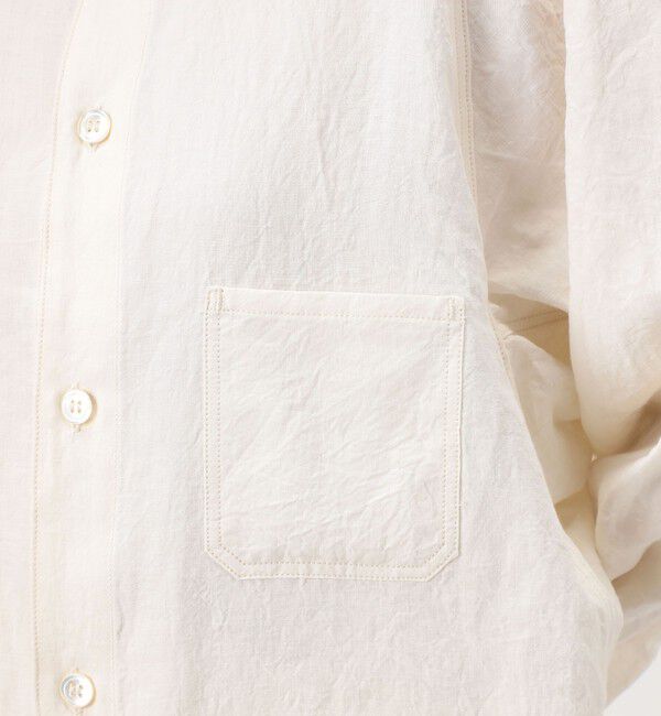 TOMORROWLAND GOODS「HAVERSACK リネンシャツジャケット」|シャツ・ブラウス|