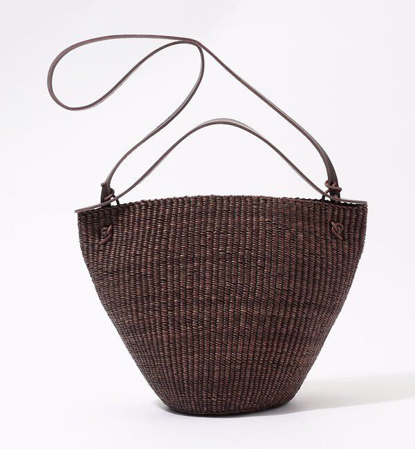 TOMORROWLAND GOODS「INES BRESSAND MEDIUM BELL 2-wayバッグ」|かごバッグ|