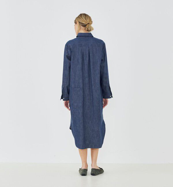 GALERIE VIE「ステイブルーデニム シャツワンピース」|ワンピース|