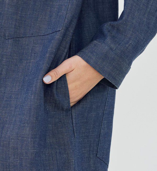 GALERIE VIE「ステイブルーデニム シャツワンピース」|ワンピース|