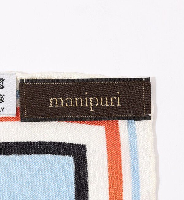 TOMORROWLAND GOODS「manipuri VEGETABLES シルクスカーフ」|バンダナ・スカーフ|