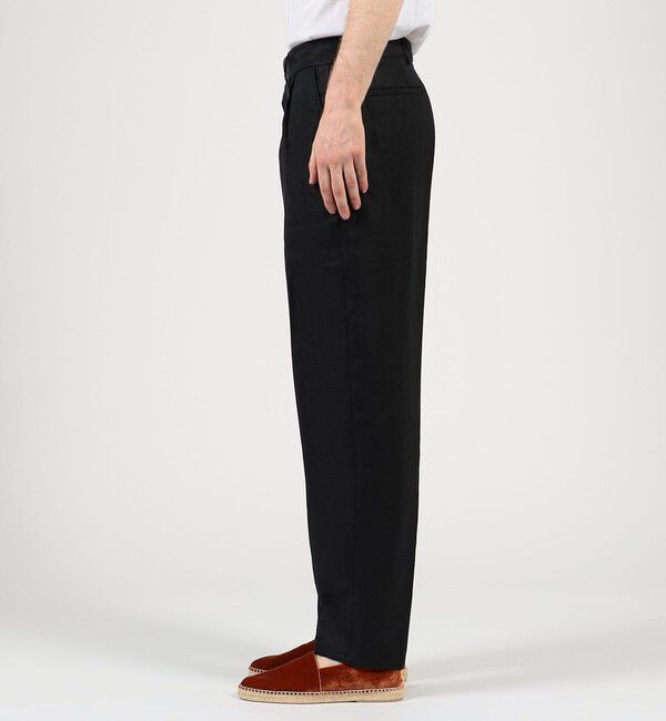 TOMORROWLAND MENS「【別注】Salbatore Piccolo MARCELLO リネン1プリーツテーパードパンツ」|スラックス|