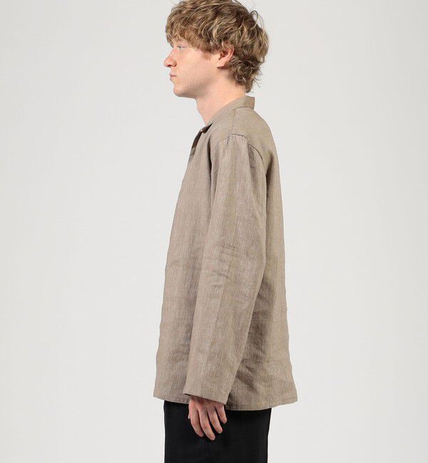 TOMORROWLAND MENS「【別注】Salbatore Piccolo HAVANA コットンリネン プルオーバーロングスリーブ カプリシャツ」|シャツ・ブラウス|