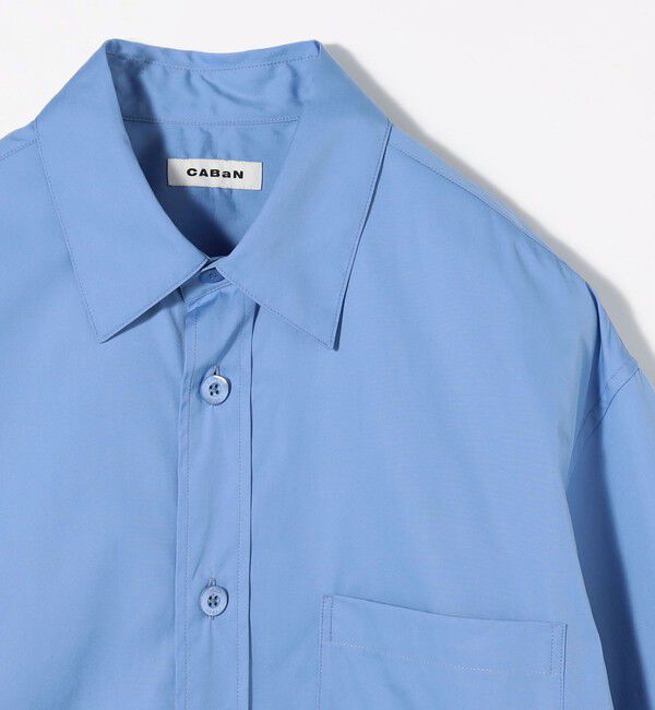 CABaN「スビンウェザーコットン レギュラーカラーシャツ」|シャツ・ブラウス|