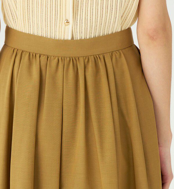 Ballsey「クリスピーシアーボイル フレアキュロットパンツ」|その他|