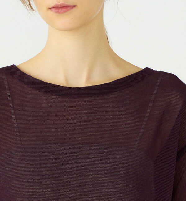 Ballsey「ダブルカバーコットンナイロン ショートスリーブプルオーバー」|ニット・セーター|