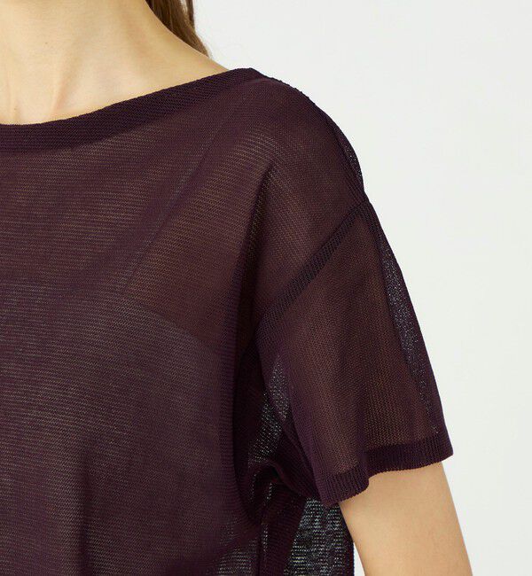 Ballsey「ダブルカバーコットンナイロン ショートスリーブプルオーバー」|ニット・セーター|