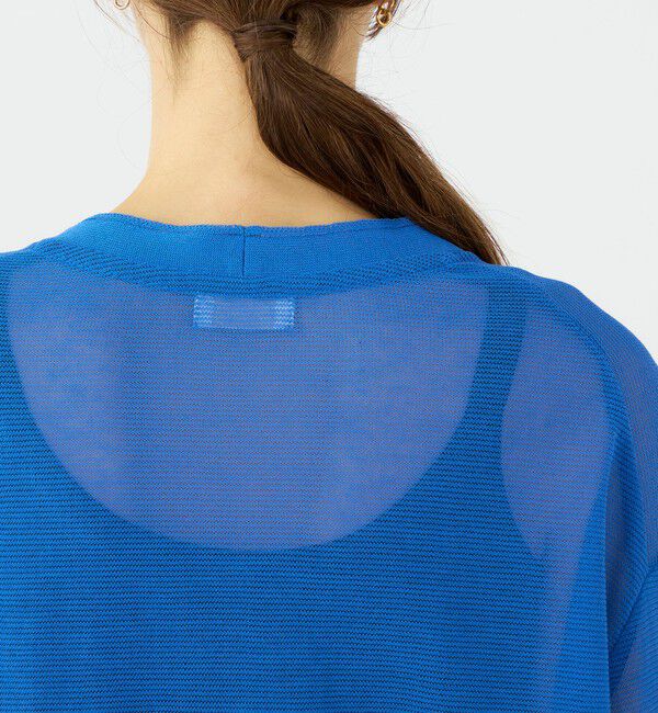 Ballsey「ダブルカバーコットンナイロン Vネックカーディガン」|カーディガン|