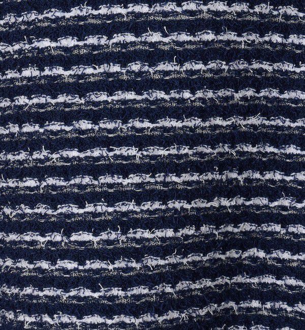 Ballsey「ファインファンシーボーダー ワイドショートポロ」|ニット・セーター|