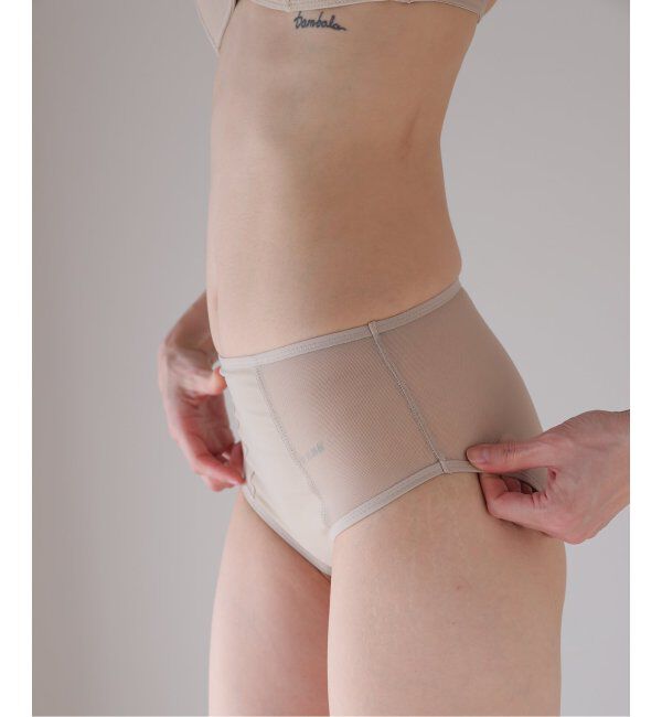 EMILYWEEK「【ESSENTIAL】ハイライズショーツ（ベージュ、ブラウン）」|インナー|