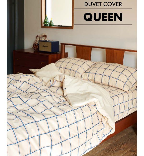 journal standard Furniture「BILLY DUVET COVER Q　掛け布団カバー クィーン」|その他|その他カラー K