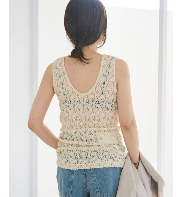 Plage「stretch lace タンクトップ」|タンクトップ|