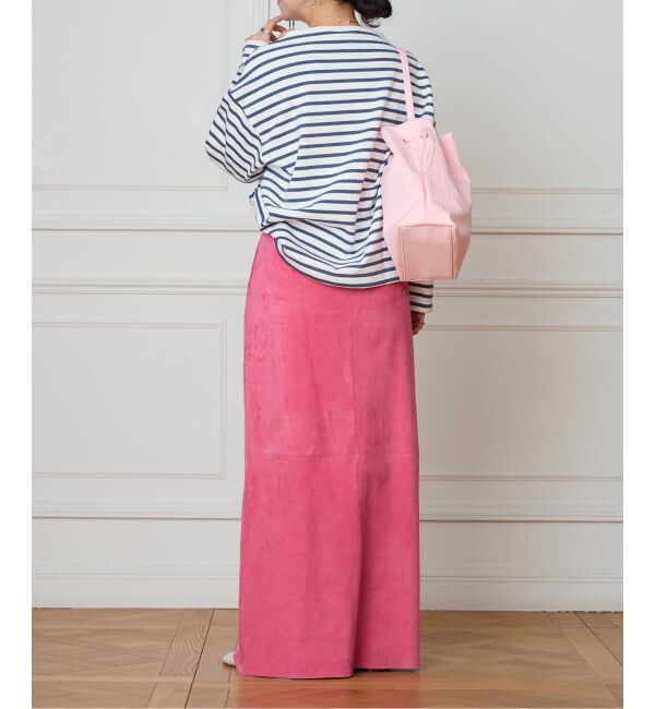 IENA LA BOUCLE「IENA LA BOUCLE ゴートスエードタイトスカート」|スカート|