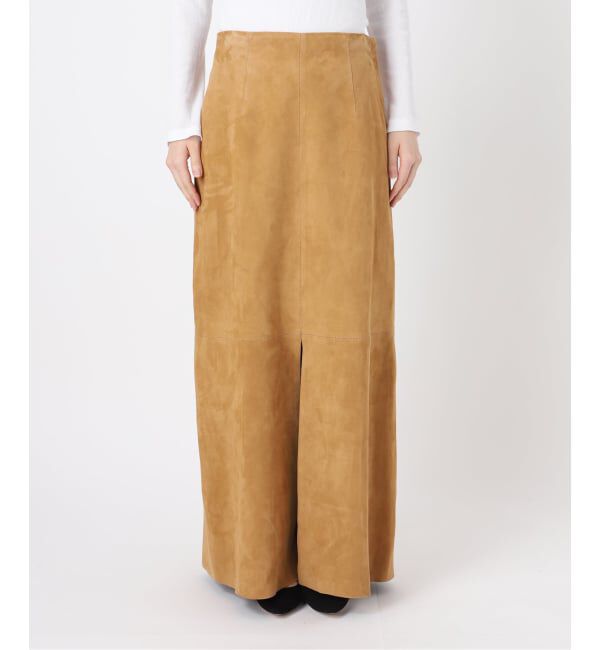 IENA LA BOUCLE「IENA LA BOUCLE ゴートスエードタイトスカート」|スカート|