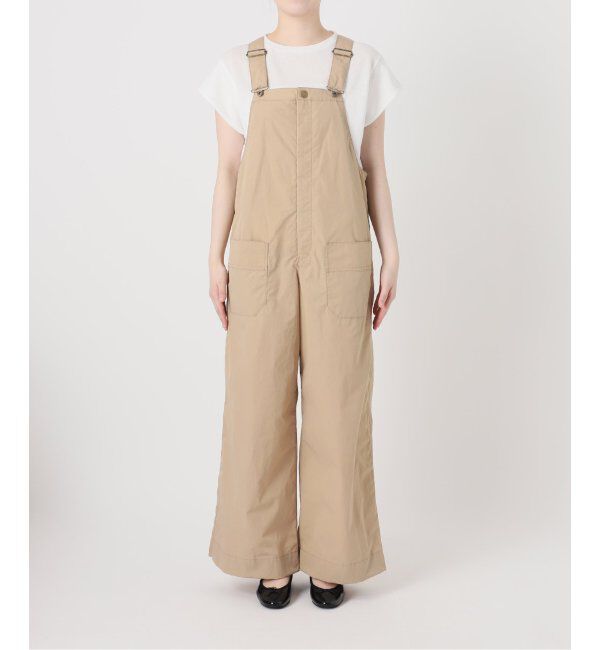 IENA LA BOUCLE「IENA LA BOUCLE 撥水ナイロンタフタオーバーオール」|オールインワン|