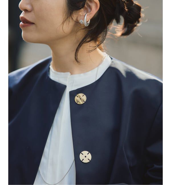 VERMEIL par iena「メモリーサテンWフェイスジャケット」|その他|