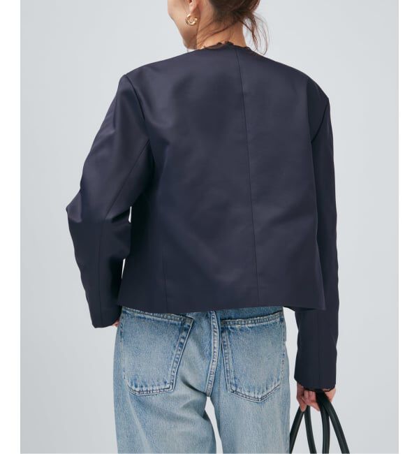 VERMEIL par iena「メモリーサテンWフェイスジャケット」|その他|