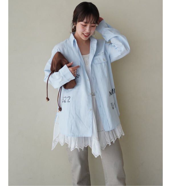 SLOBE IENA「PAYDAY/ペイデイ SLOBE別注 プリントシャツ」|シャツ・ブラウス|