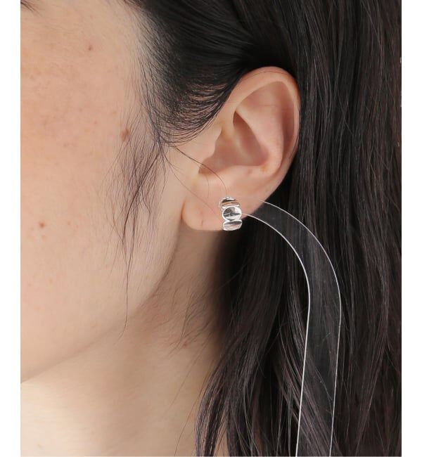 IENA LA BOUCLE「SAPIR BACHAR サピア バシャール MINI MEDALLIONS HOOPSピアス SB001-00176」|ピアス|