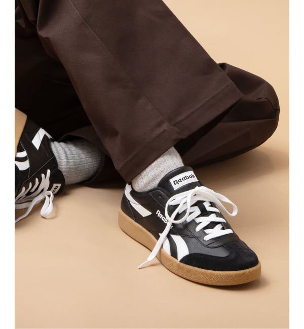 SLOBE IENA「Reebok/リーボック SMASH EDGE S 106485」|スニーカー|ブラック
