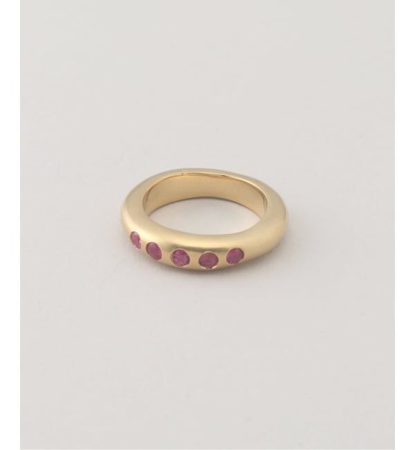 IENA LA BOUCLE「OCUCCI オクチ skiny5faceted ruby OJRG260 3-SS #11」|その他|ゴールド