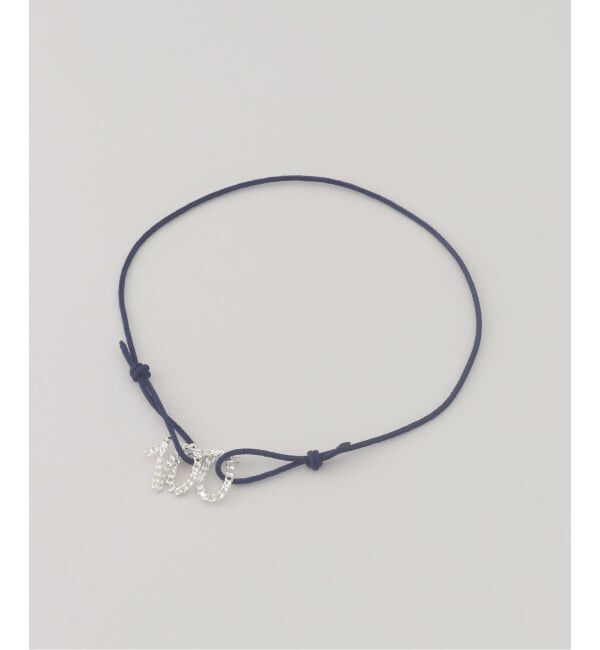 IENA LA BOUCLE「we PERM ウィパーマ 100 curb chain cord ブレスレット WP-B009S」|ブレスレット・バングル|