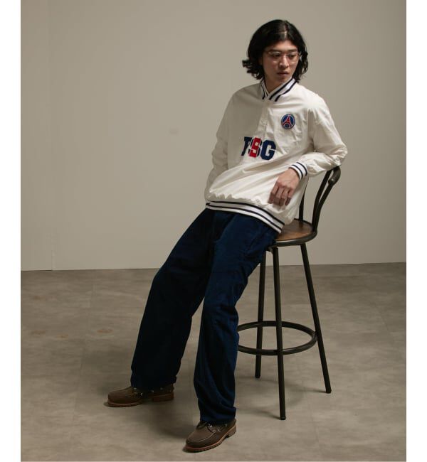 Paris Saint-Germain「【Paris Saint-Germain / パリ・サン＝ジェルマン】 JP Snapline Henley Piste」|ブルゾン・スタジャン|