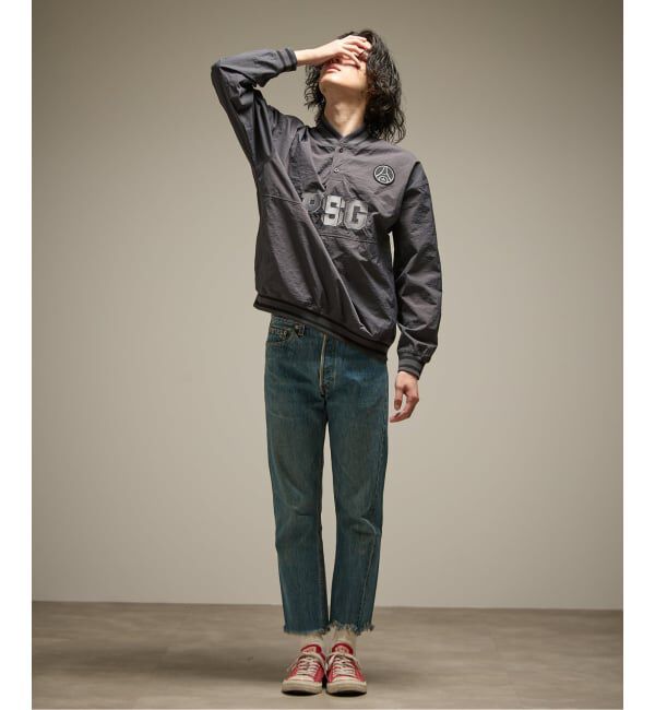 Paris Saint-Germain「【Paris Saint-Germain / パリ・サン＝ジェルマン】 JP Snapline Henley Piste」|ブルゾン・スタジャン|