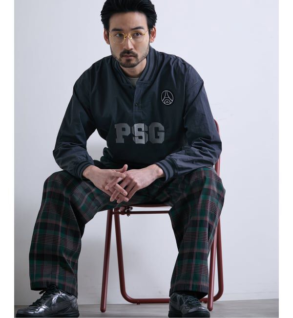 Paris Saint-Germain「【Paris Saint-Germain / パリ・サン＝ジェルマン】 JP Snapline Henley Piste」|ブルゾン・スタジャン|