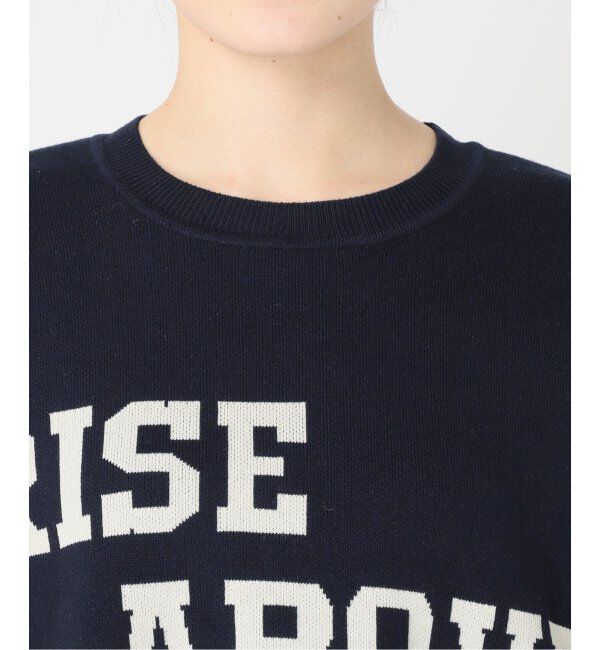 JOURNAL STANDARD relume「RISE ABOVEロゴニット」|ニット・セーター|